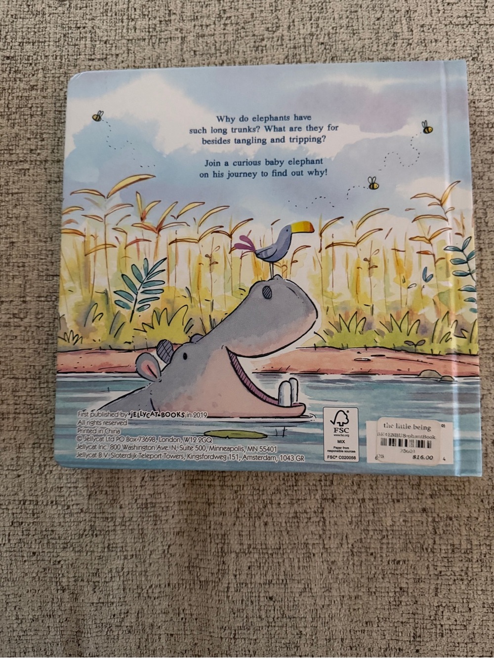 Jellycat โAn Elephant Knows Bestโ Board Book - Picture 2 of 4